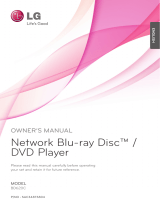 LG BD620C Owner's manual