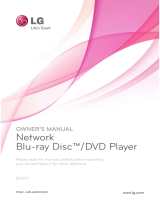 LG BP300 Owner's manual