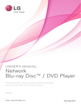 LG BP200 Owner's manual