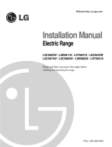 LG LSC5633WS Installation guide