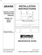 LG 85523 Installation guide