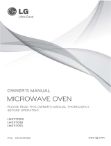 LG LMS1170SW Owner's manual