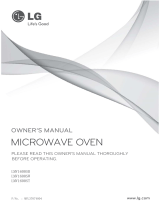 LG LMV1600ST Owner's manual