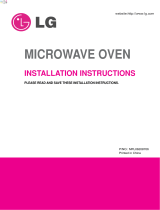 LG LMV2015SW Installation guide