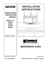 LG MV-2042KQV Installation guide