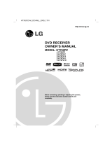 LG HT762PZ User manual