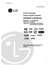LG LH-E9674PA Owner's manual