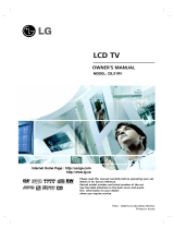 LG 23LX1RV Owner's manual