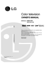 LG 32FZ1DC Owner's manual