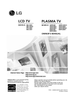 LG 42PC3D Owner's manual