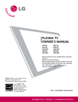 LG 50PG20 Owner's manual