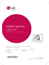 LG 55UB8500 Owner's manual