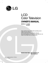 LG RM-20LA66K Owner's manual