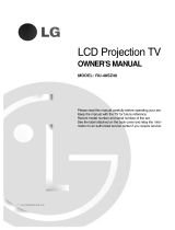 LG RU-48SZ40 Owner's manual