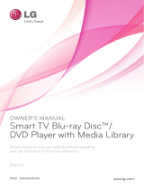 LG BD690C Owner's manual