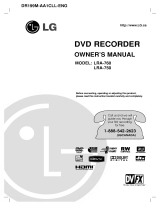 LG DR199M Owner's manual