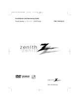 Zenith ZDA-810 Owner's manual