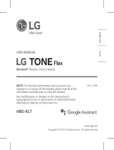 LG HBS-XL7 User manual