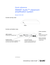SMART Technologies Audio 340 Reference guide