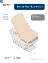 Midmark 224 Barrier-Free® Exam Chair (-001 thru -003, -011) User guide