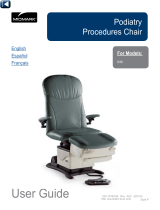 Midmark 646 Podiatry Procedures Chair User guide