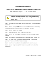 Midmark LED Dental Light Installation guide