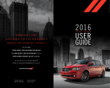 Dodge 2016 Grand Caravan User guide