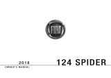 Fiat 2018 124 Spider Owner's manual