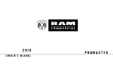 RAM 2018 Promaster Owner's manual