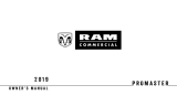 RAM 2019 Promaster Owner's manual
