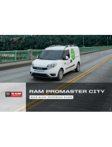 RAM 2019 Promaster City Reference guide