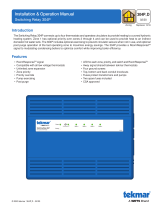 tekmar Switching Relay 304P  Installation & Operation Manual