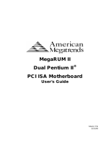 American Megatrends MegaRUM II User manual