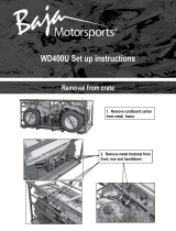 Baja motorsports WD400-U Assembly Instructions