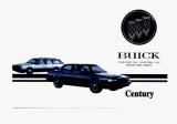 Buick 1993 Century Owner's manual