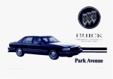 Buick 1993 Park Avenue Owner's manual