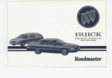 Buick Roadmaster Owner's manual