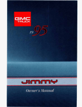 GMC Jimmy 1995 Owner's manual