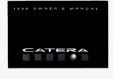 Cadillac CATERA 1998 Owner's manual