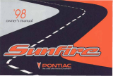 Pontiac Sunfire 1998 Owner's manual
