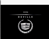 Cadillac DEVILLE 2003 Owner's manual