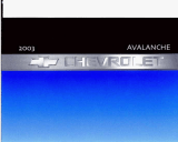 Chevrolet 2003 Avalanche Owner's manual