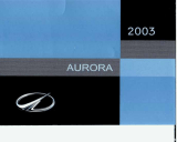 Oldsmobile Aurora 2003 Owner's manual