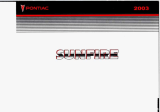 Pontiac Sunfire 2003 Owner's manual