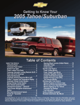 Chevrolet 2005 Tahoe User guide