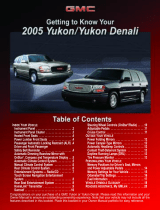 GMC 2005 Yukon Denali Owner's manual