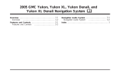 GMC Yukon Denali 2005 Navigation Guide