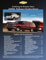 Chevrolet 2006 Tahoe User guide