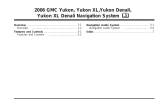 GMC 2006 Yukon XL Navigation Guide