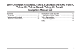 GMC Yukon XL Denali 2007 Navigation Guide